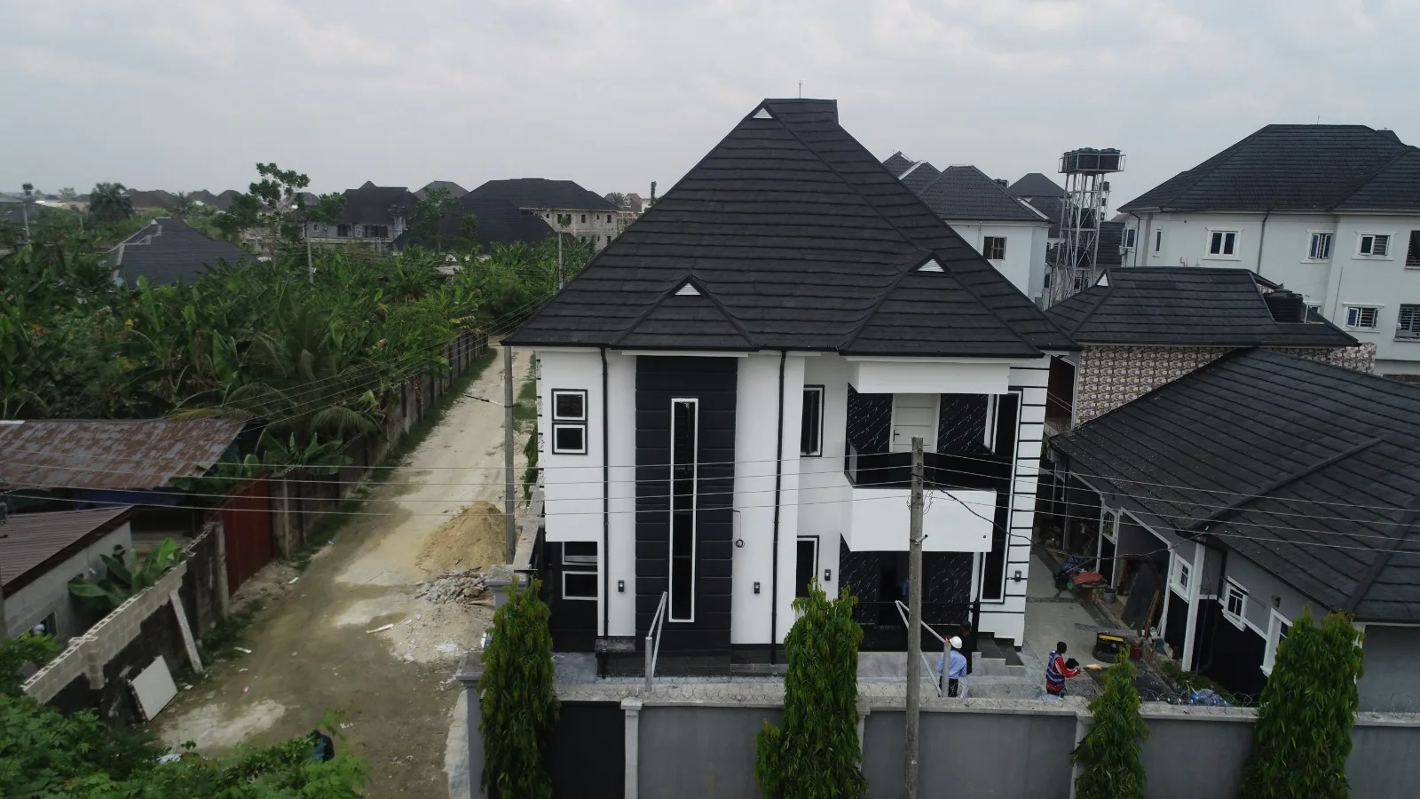 Completed Luxury Duplex Project - SR Construction Architectural Prestige